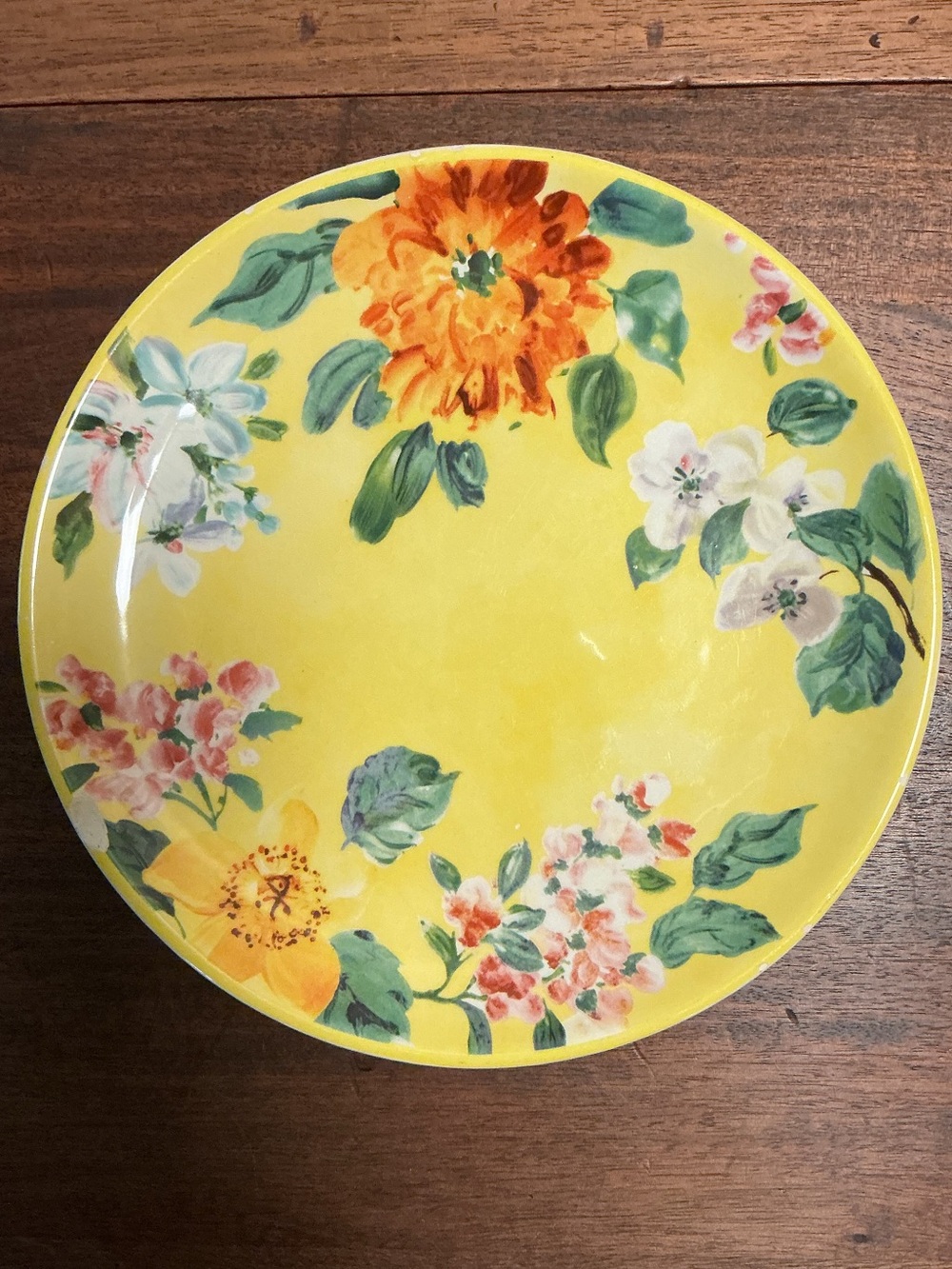 Set of 4 Maxcera Garden Floral Salad Plates